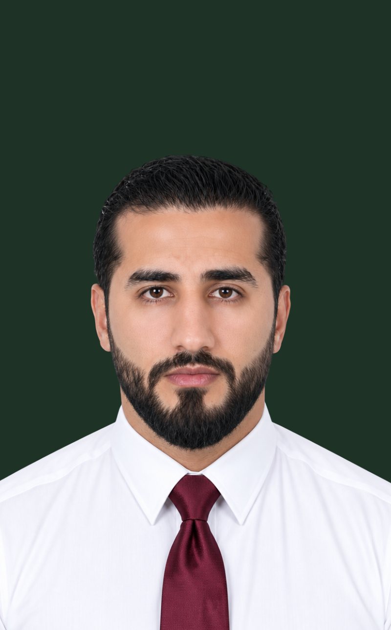 Portret van Hafiz Nooshady