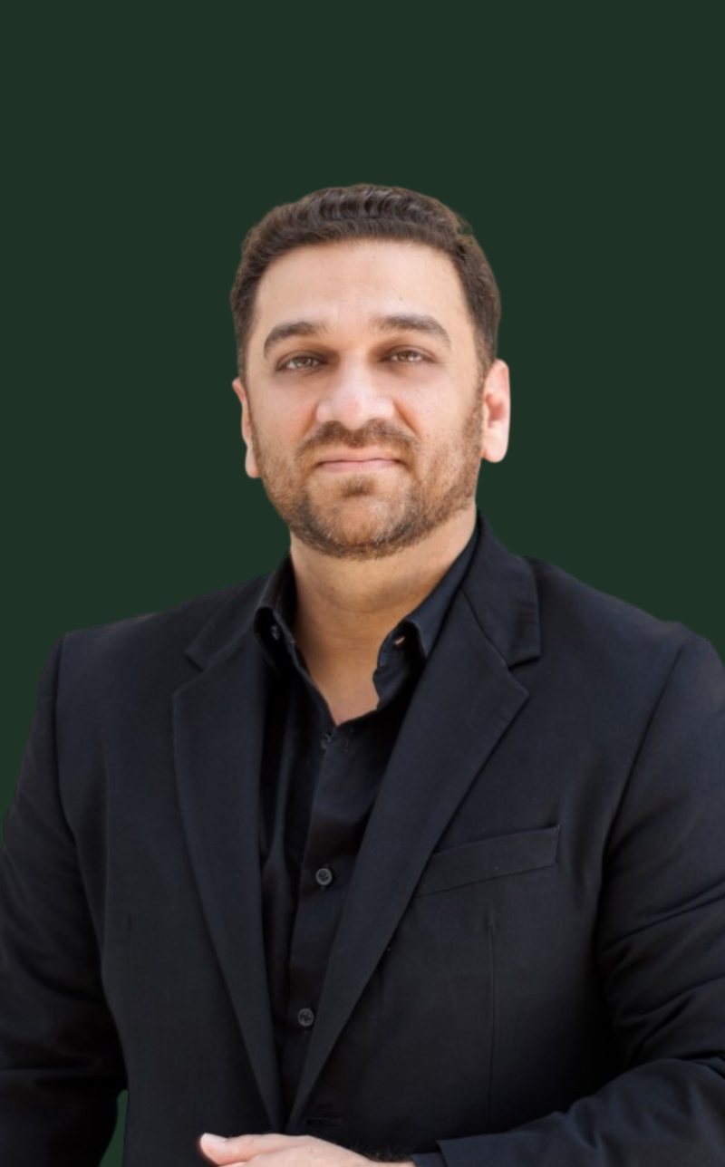 Portret van Usman Tariq